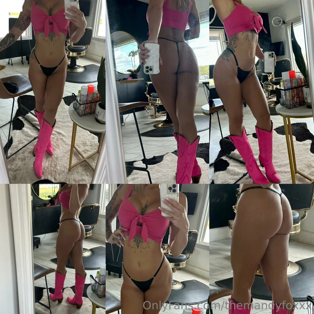 themandyfoxxx - Pretty in pink love showing off my curves 