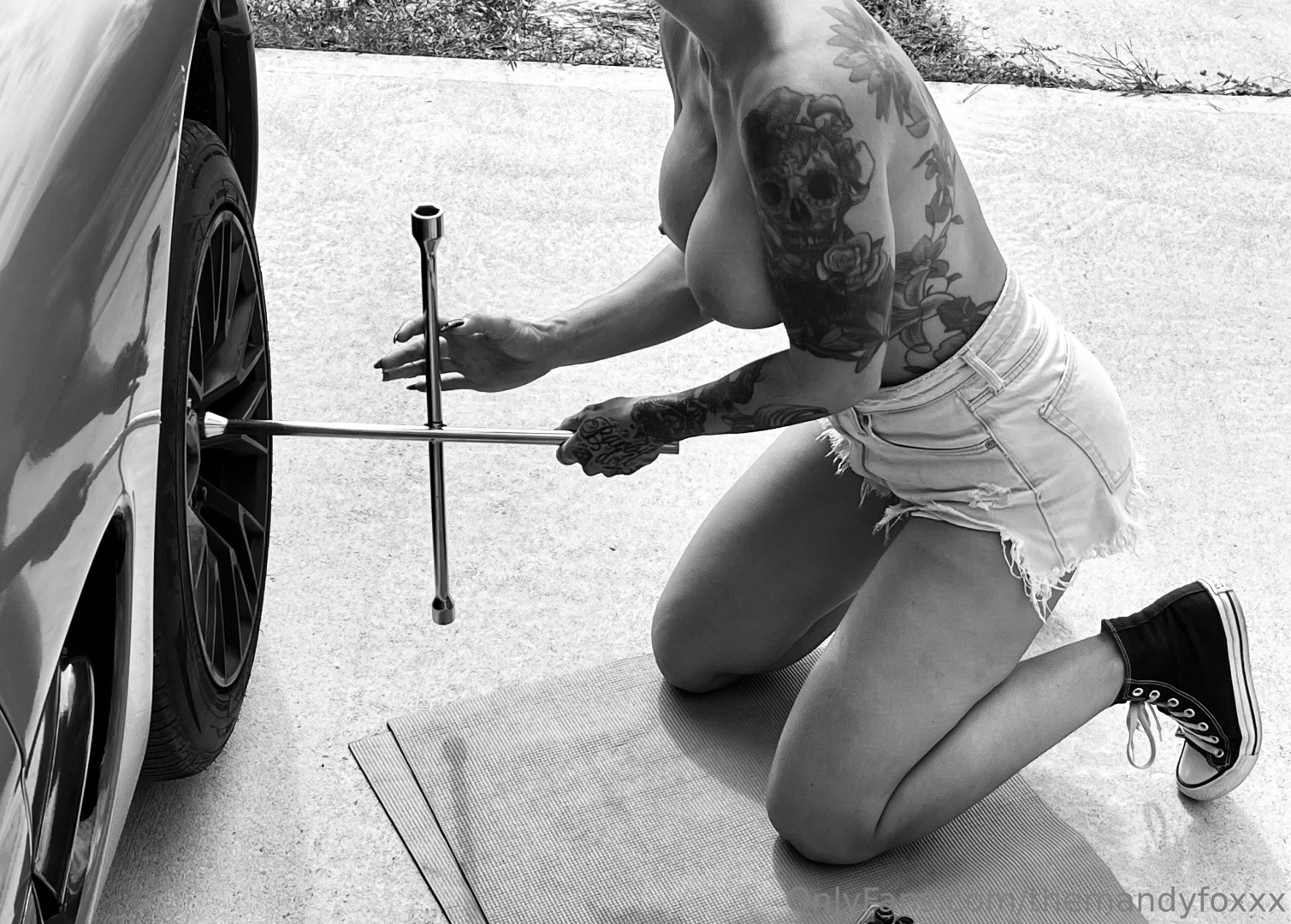 Was able to take the day off from hair so decided to play with my car part 1 