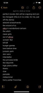 I have to approve any changes to the list