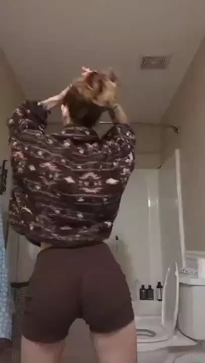 I have too much fun dancing in the bathroom 