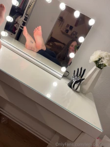 Little selfie in the mirror more to follow amazingfeet baresoles