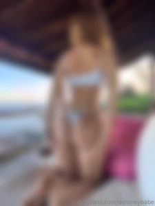 Dripping in blue and showing off this ass from every angle bikini s