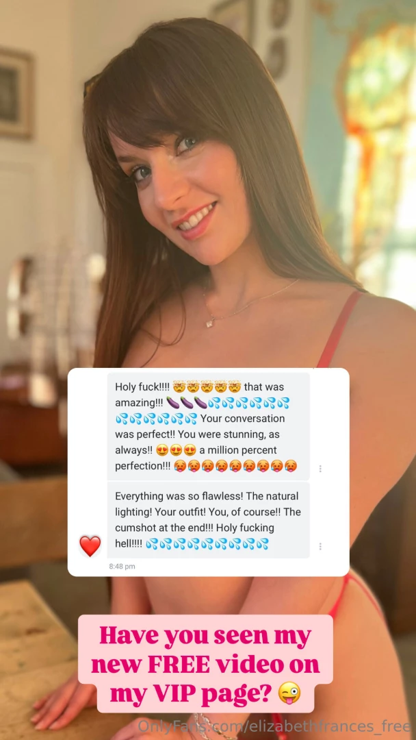 Don t say i don t ever treat you https onlyfans com elizabeth_frances 