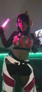 Went 2 a rave and i loved my outfit 3