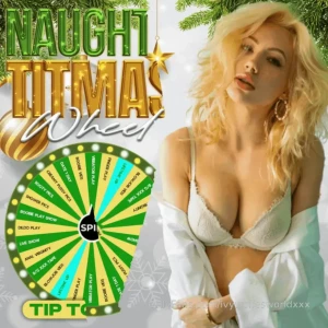 Naughty titmas wheel guaranteed to win big for every spin this