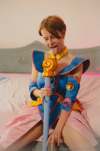 I did a major photoshoot of the dark magician girl - so many hot xxx