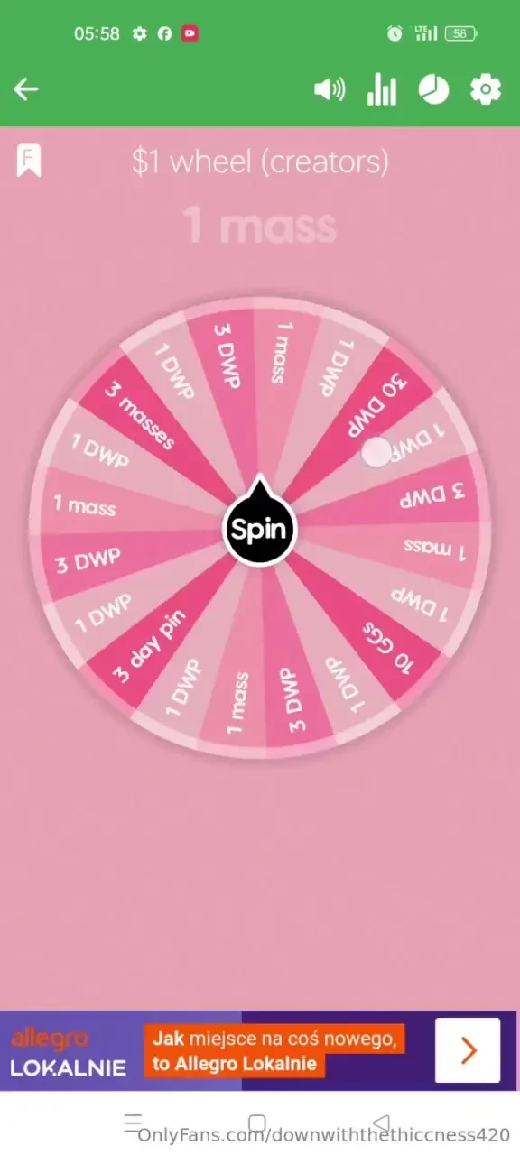 Creators you could get 10 ggs for 1 tonight only 1 per spin with a 