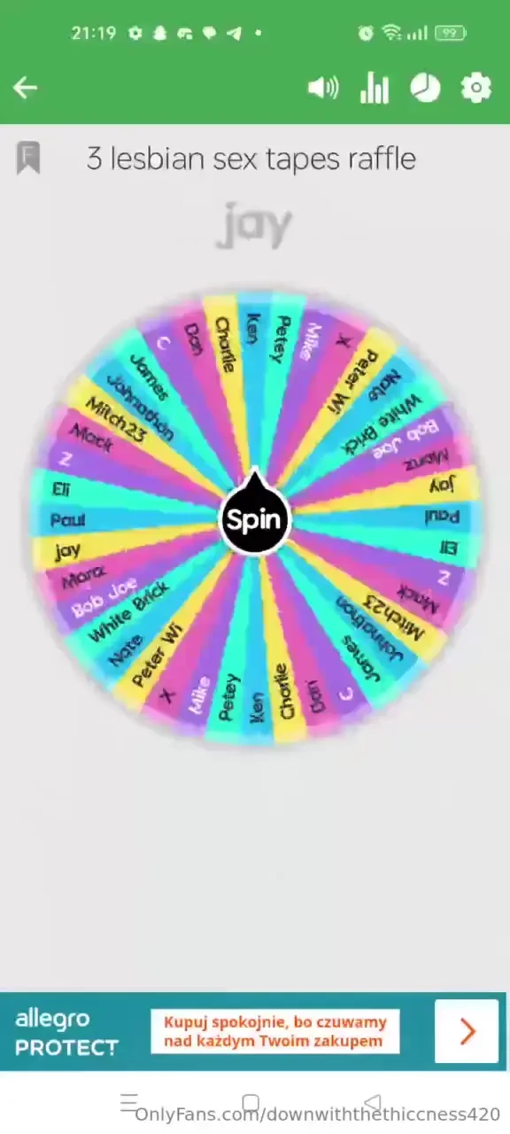 Raffle results the winner will get to cum three lesbian videos tonight 