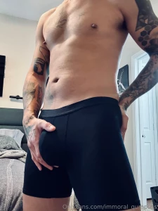 Fresh out of the shower it s a struggle getting dressed when you