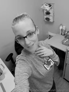 Snowy day out just got off work surprise pictures in you messages tip