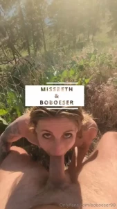 We almost got caught missbeth1002 and me having all kinds of fun