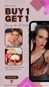 Bogo friday is here buy any video and get one of equal or lessor value