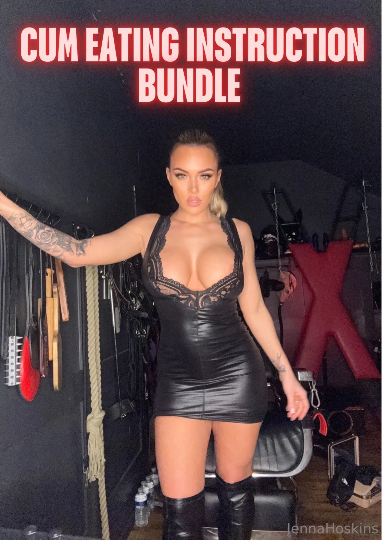 Cum eating instruction bundle are you a dirty little cum eater this 