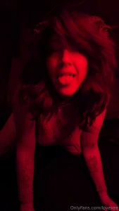 Strapping you to a chair in a red room and making you watch me fuck