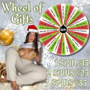 Brand new holiday wheel come get spoiled daddy you deserve it tip here