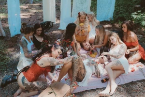 10 girl naked picnic my dreams came true that day