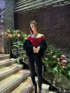 Red black and holiday sparkle part 1