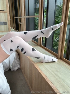 I really love cosplay and stockings i already have a whole collection