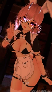 Been a long time coming but finally a cute bunny girl maid fit fyp