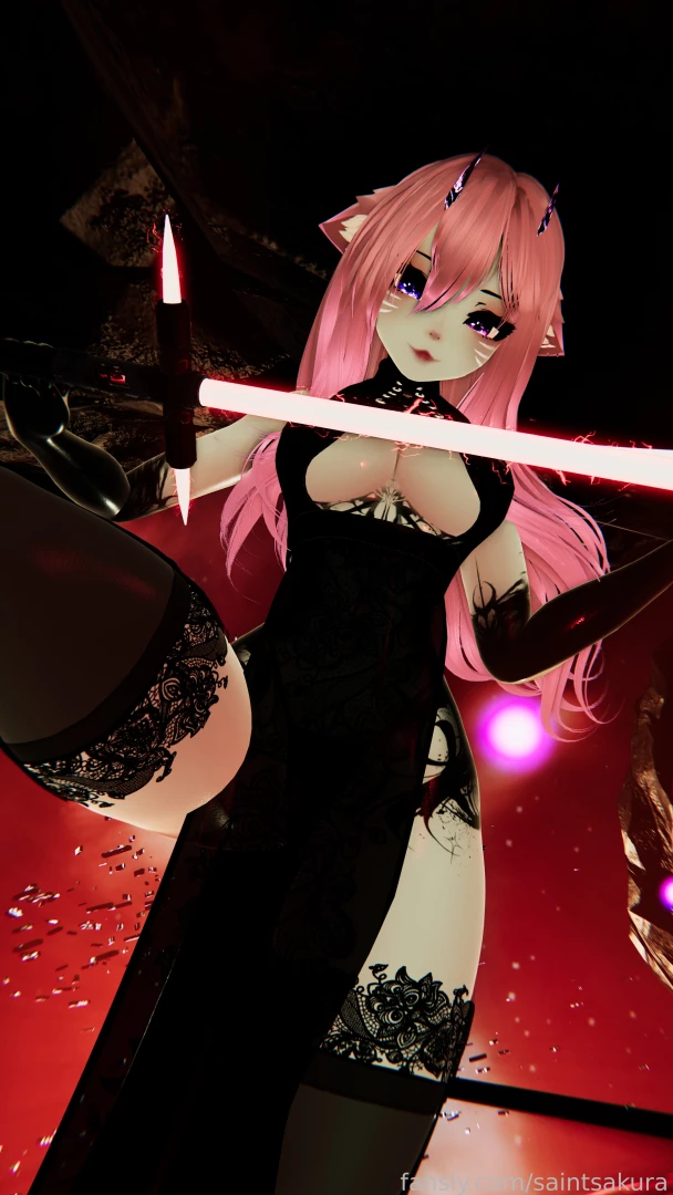 Jedi or sith fyp horny vr vtuber lewdtuber catgirl hentai ecchi dildo part 1 