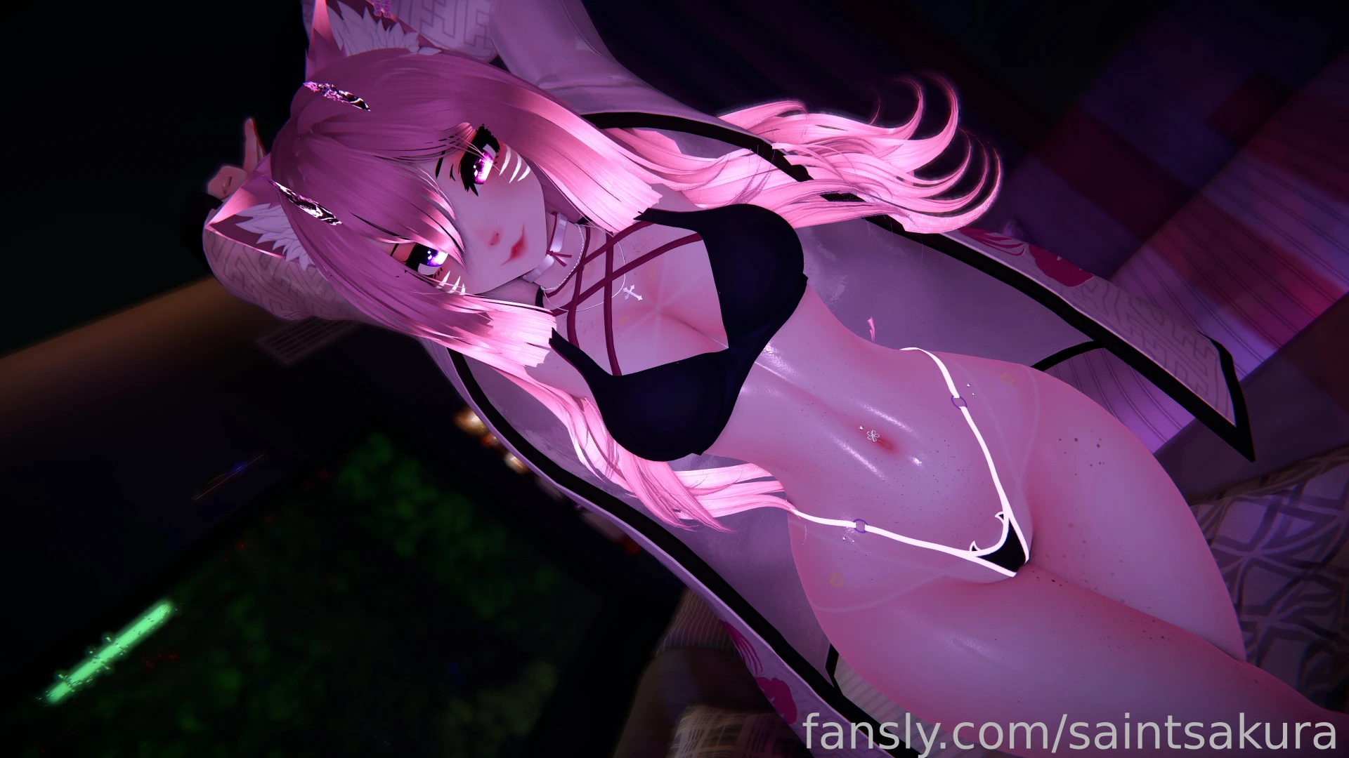 Jus a lil samurai guy fyp horny vr vtuber lewdtuber catgirl hentai part 3 