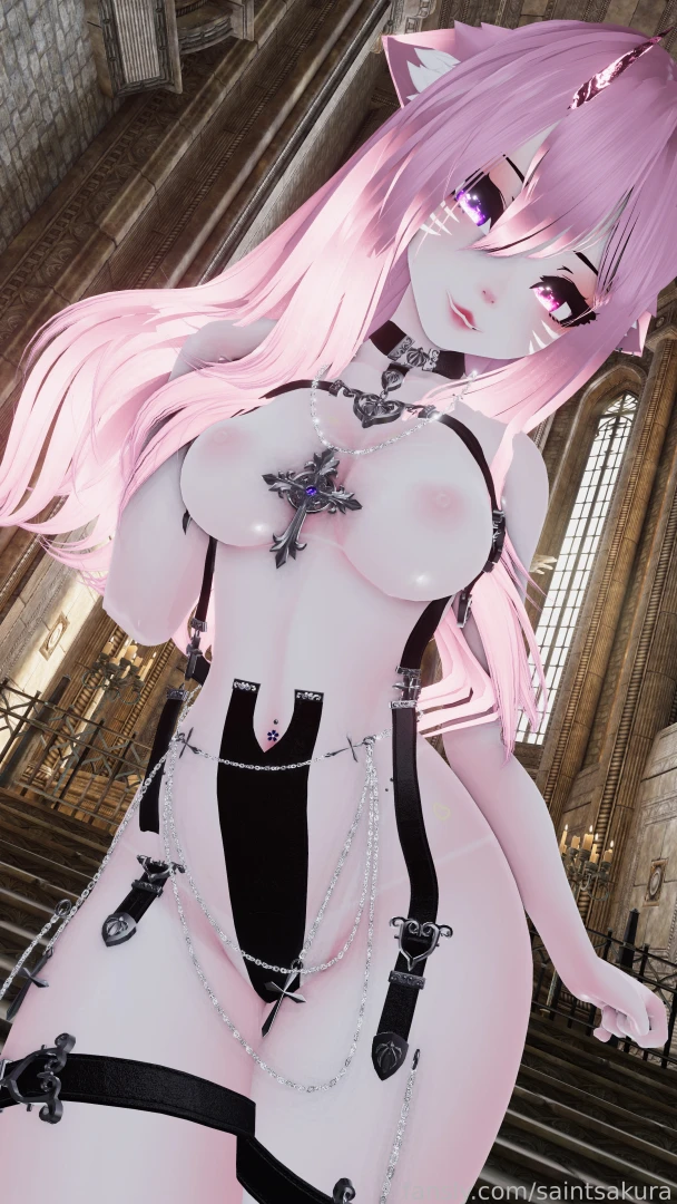Did you pray today fyp horny vr vtuber lewdtuber catgirl hentai ecchi part 1 