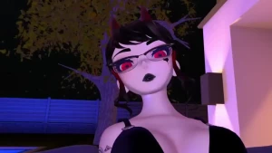 Even the pool cant quench their insatiable lust for each other for