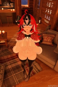 S-sorry i lost my clothing while sliding down the chimney redhead