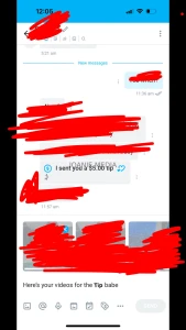 Send the tip to get the photos before everyone else