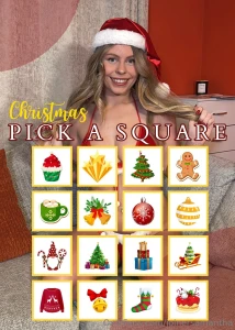 Pick any square win a prize 10 per square 100 for every square every