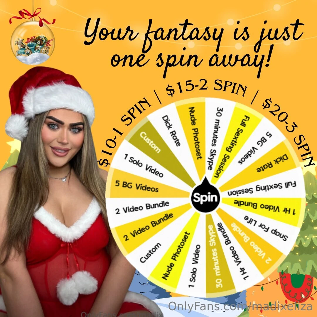 Wait was that a custom request i see on the wheel all these prizes are 