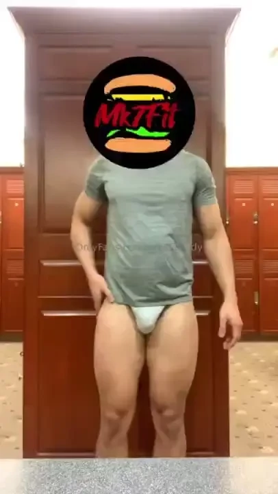 Thanks for helping me pick out a thong for leg day i got it real 