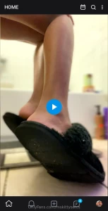 Shoe and soles tease nude toes