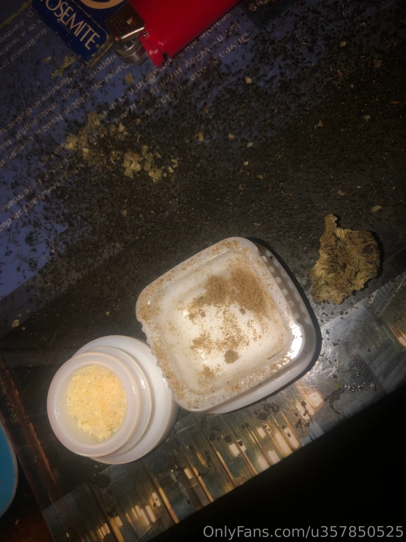 Isolate kief and weed 3 amigos 