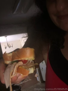 Turkey sandwich on challah w mustard