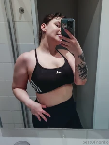 I took you with me to the shower after the workout and created