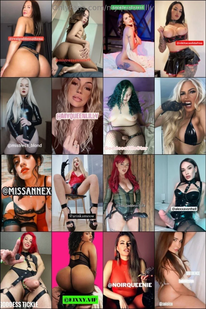 Do you dare to play with the top dommes of onlyfans sub now 6h advert part 2 