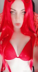 Halloween is around the corner hot red demon is near you this mounth