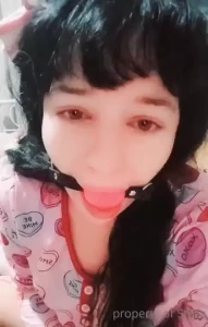 Maybe if my hair was tied or in braids the gag wind get caught on my