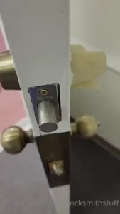 I rekeyed this suite door in a business park last week property