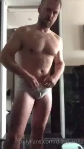 Tighties adjusting feels so horny