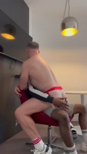 Submitting to the black man scorching hot session