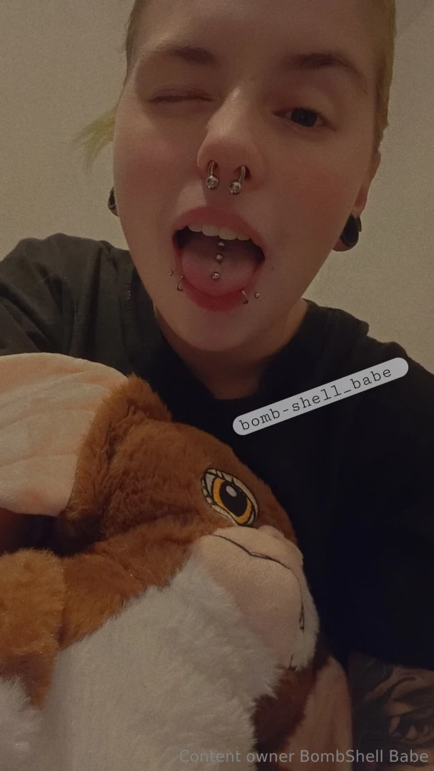 Was able to downsize the balls so my tongue doesn t feel so heavy also 