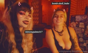 Me and kittenquinn117 having a girls night now before the night of my