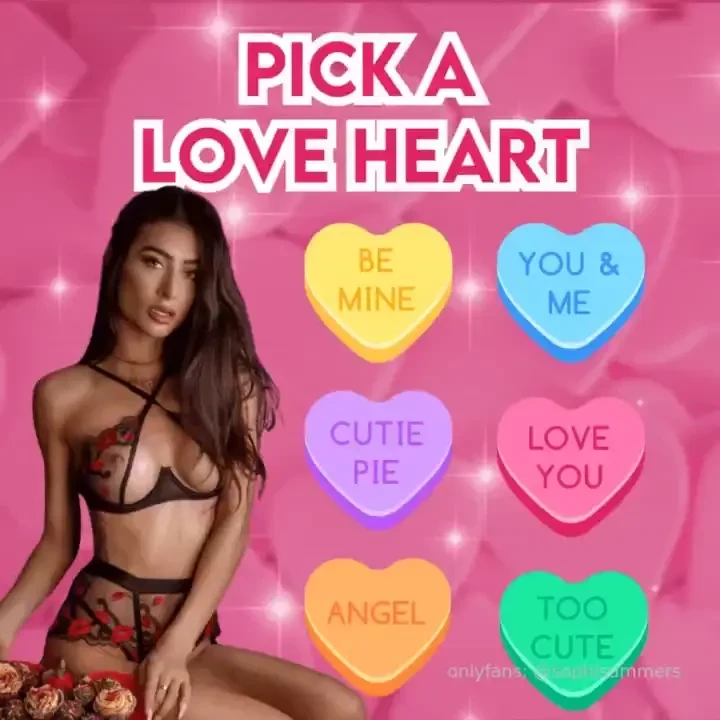 An early valentines gift for you daddy great prizes behind each love 