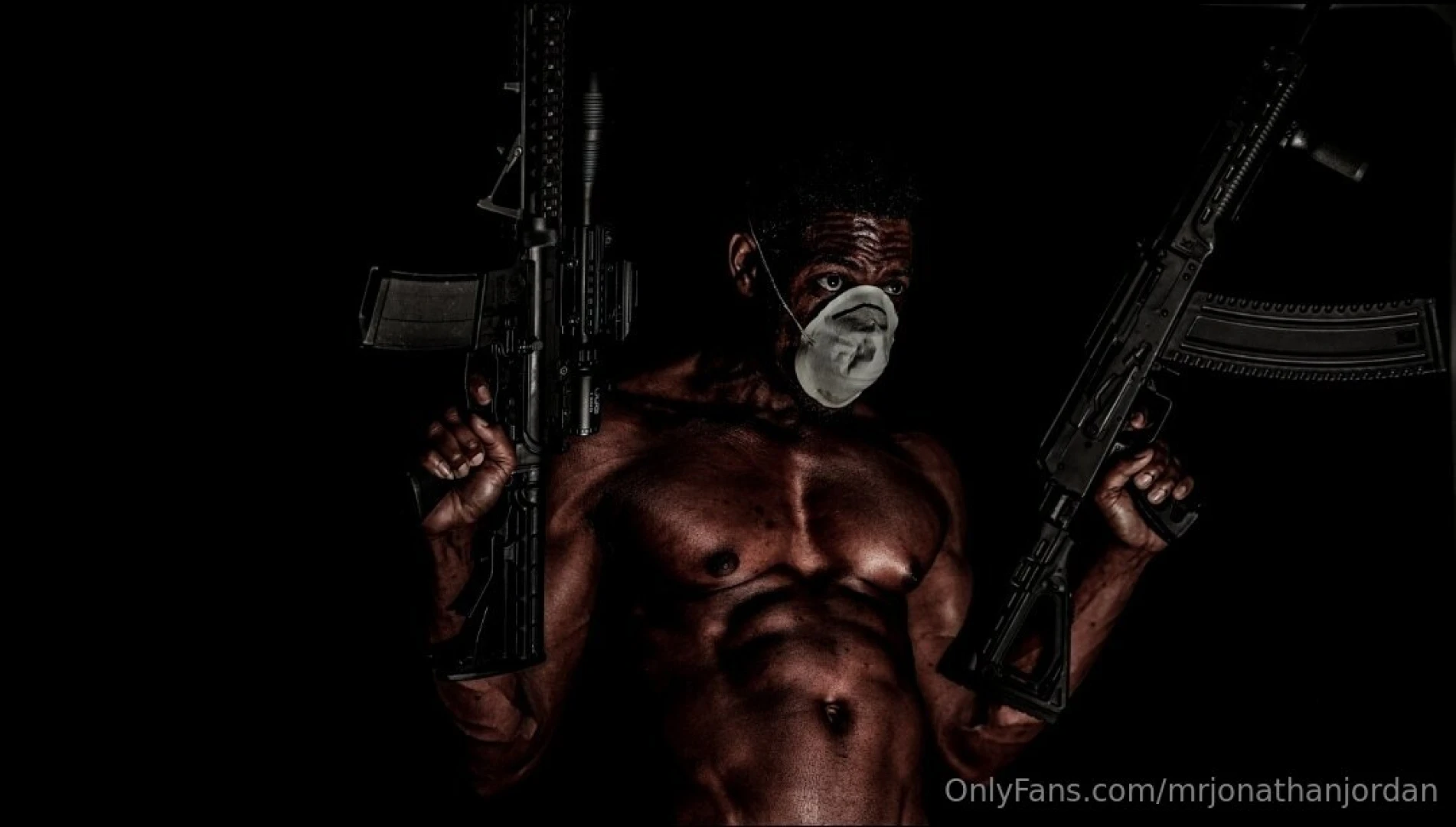 Looking like a action movie poster 