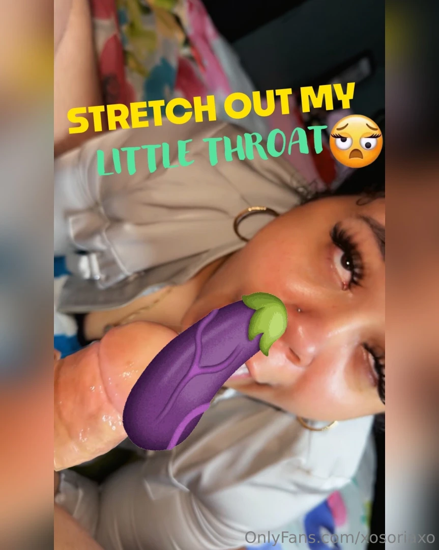 Fuck i couldn t help myself i needed dick in my throat 