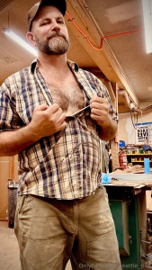 Back at the shop and sweaty as hell gonna have to wring out this part 2