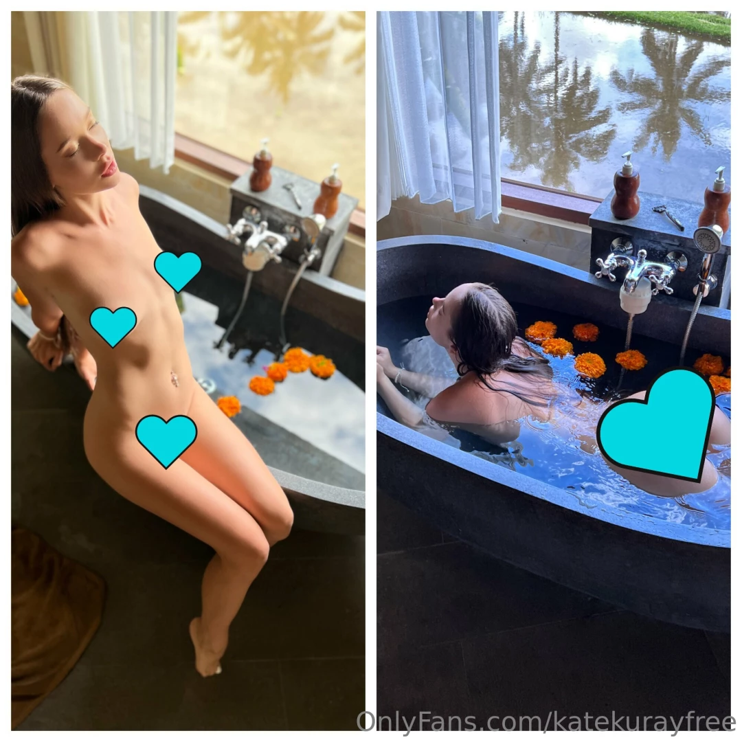 Set of photos and videos from the bath 