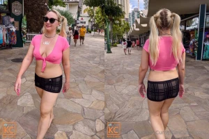 Slutty pigtails and a cheeky post https kimcums com